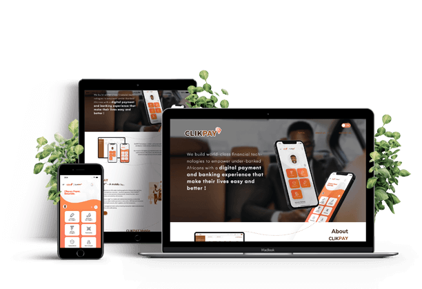 CLIKPAY web and app development