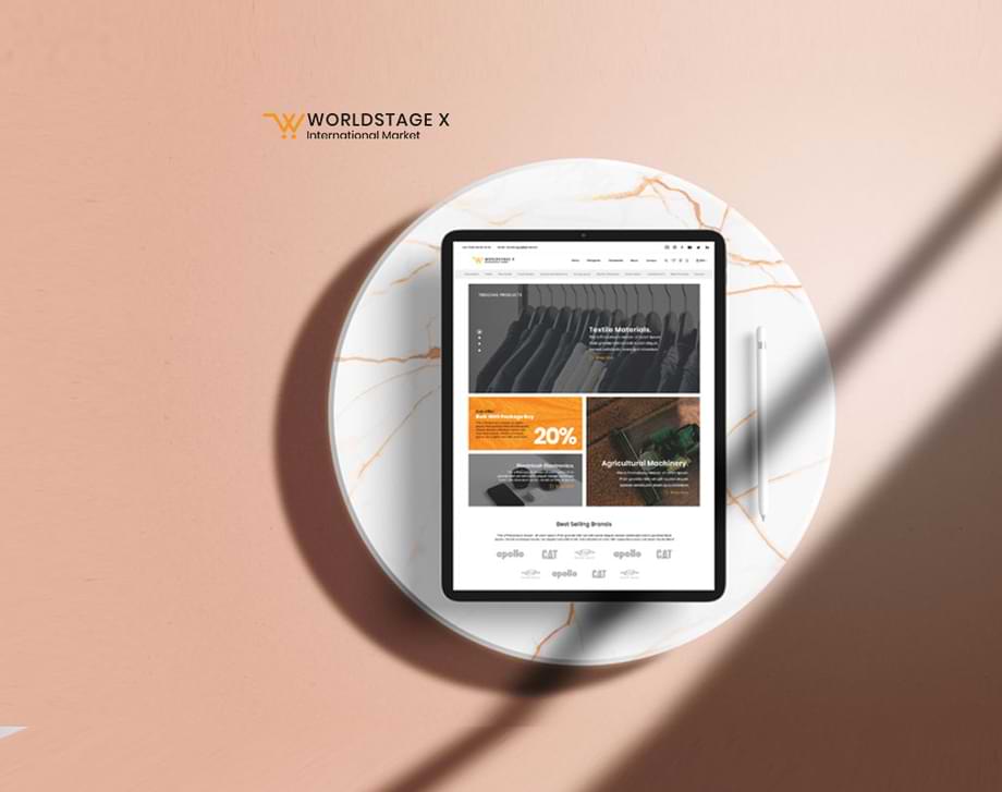 Website development of World stage X