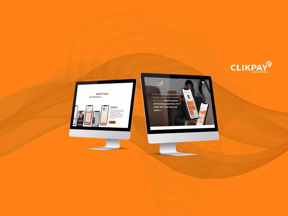 Website development of clikpay group