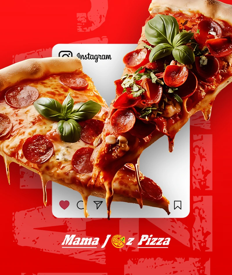 Website development of Mamajoz Pizza