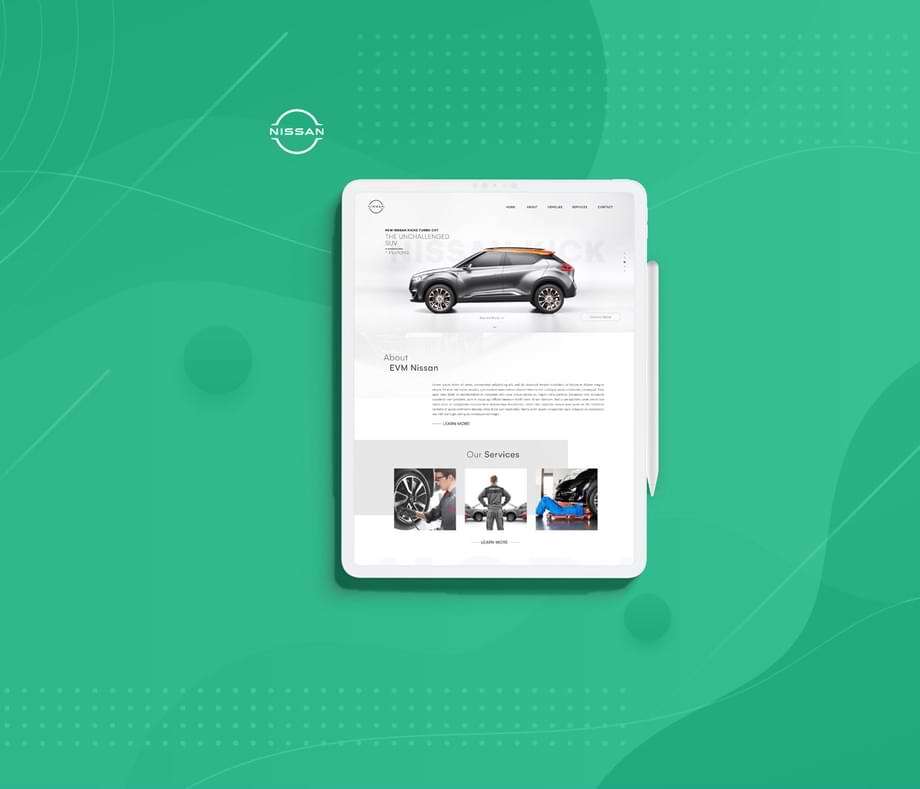 Website development of EVM Skoda