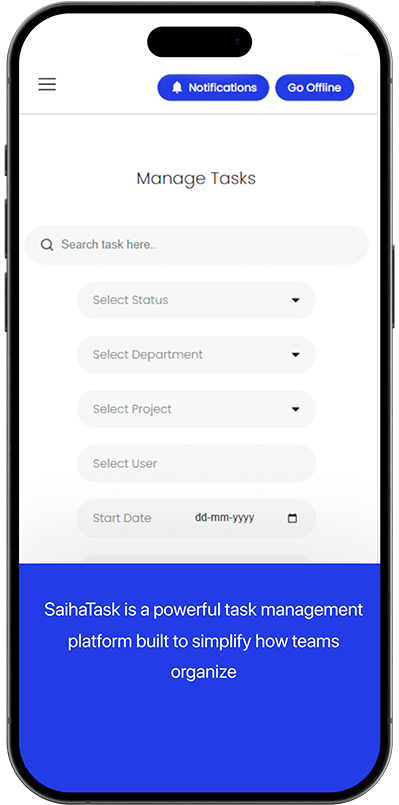 Mobile Dashboard