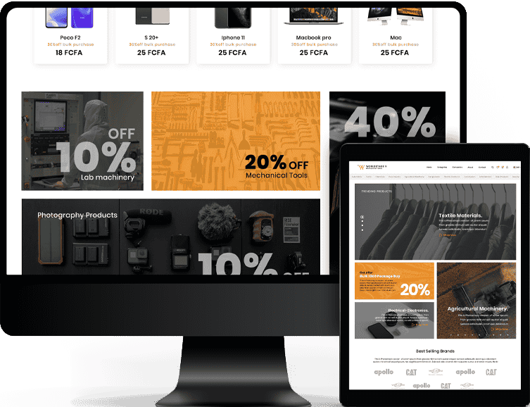 A collection of top responsive eCommerce , showcasing modern designs and user-friendly interfaces.