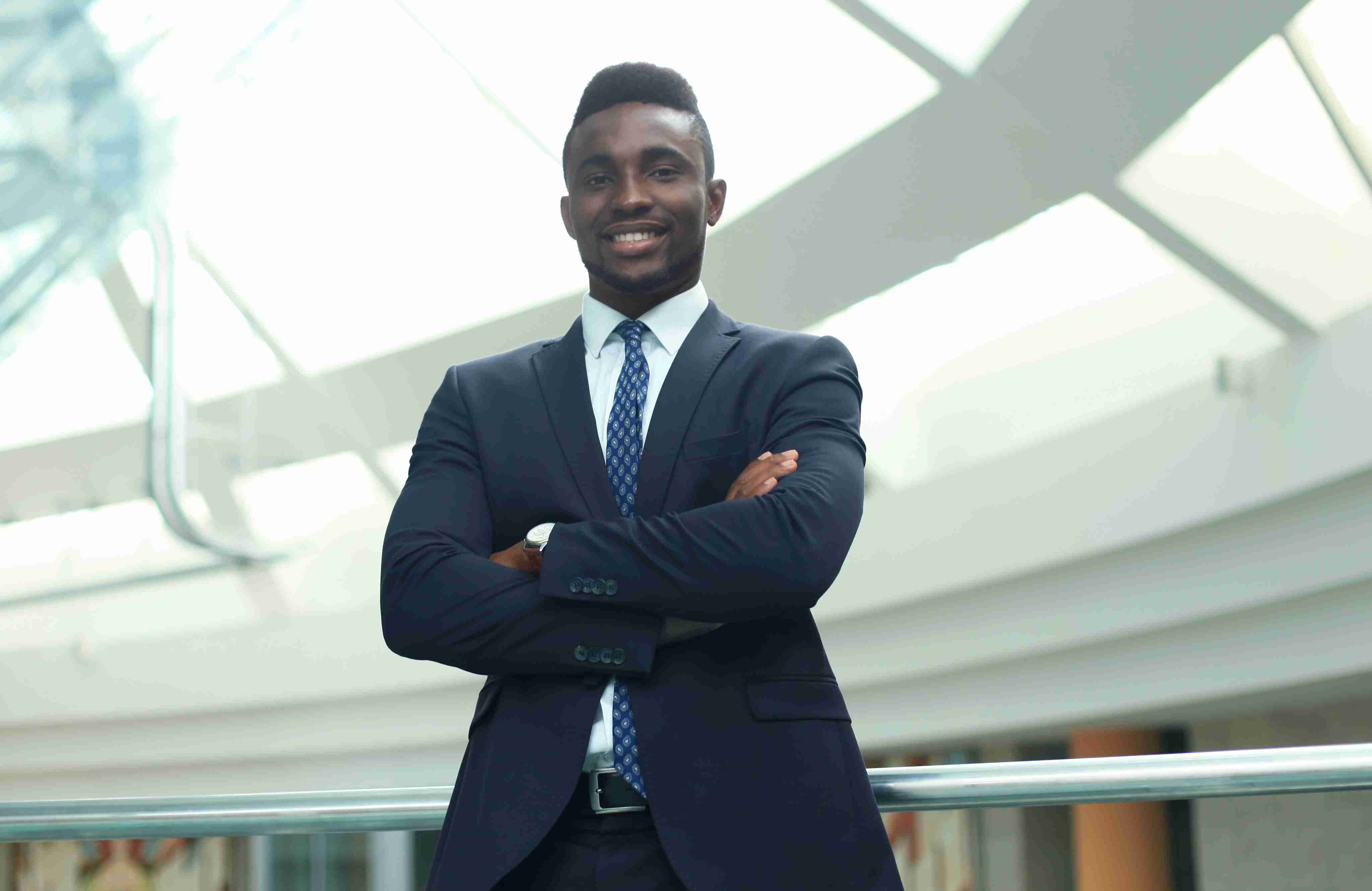 Business professional using CLIKPAY