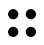 black rounded 4 dots
