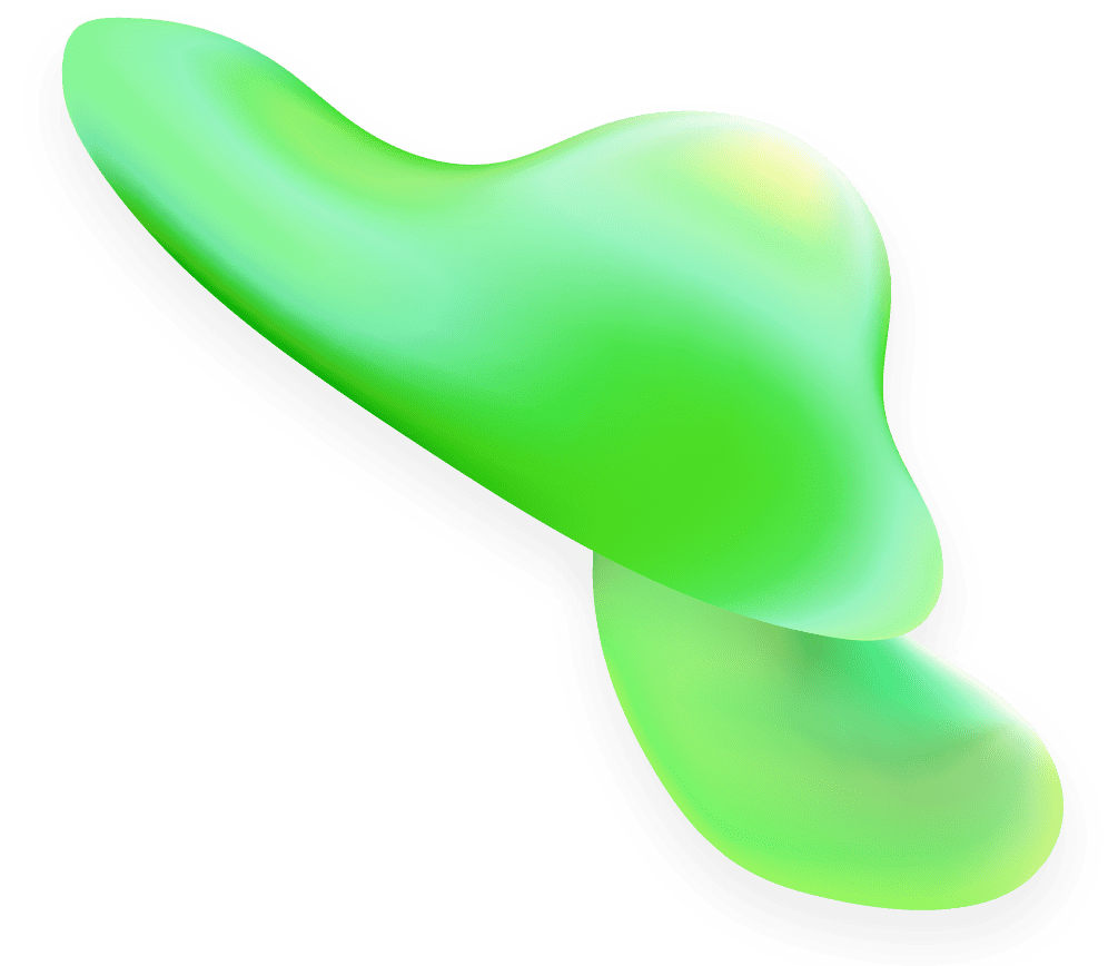 A vibrant green liquid cascades against a stark black background, creating a striking visual contrast.