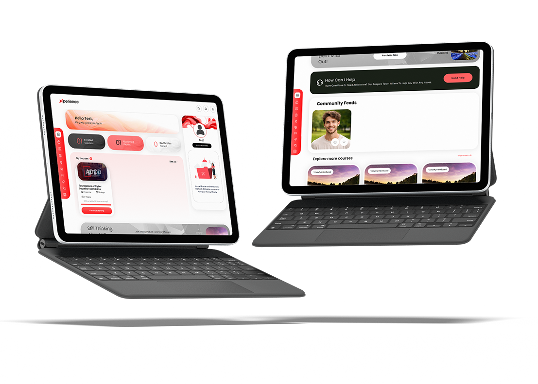 A modern website design showcasing various elements of web development and design techniques.
